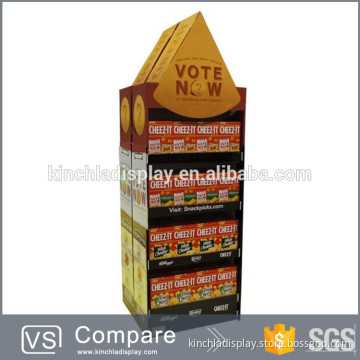 new design facotry made high quality cardboard display stand for toy